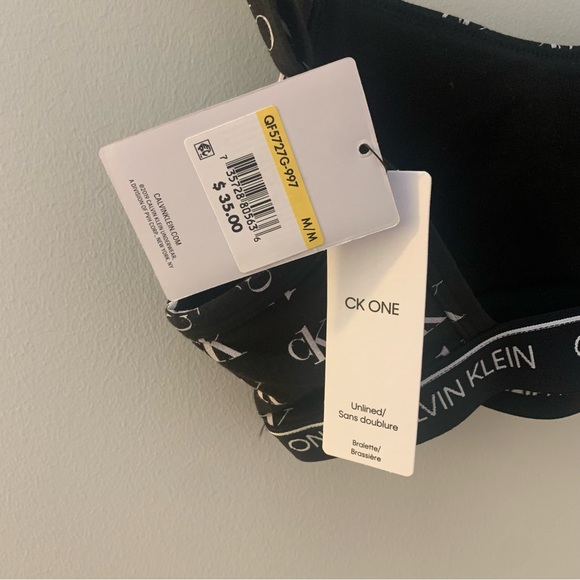 Calvin Klein One unlined bralette - Picture 5 of 8